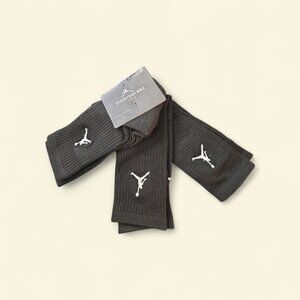 Jordan Socks Air Nike Socks 3 Pairs Everyday Max Crew HighCut Men SIZE MEDIUM